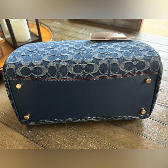 Coach Rowan Large Satchel Bag In Signatures Canvas, NWT - Picture 9 of 16